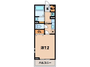 シャロル矢田の物件間取画像